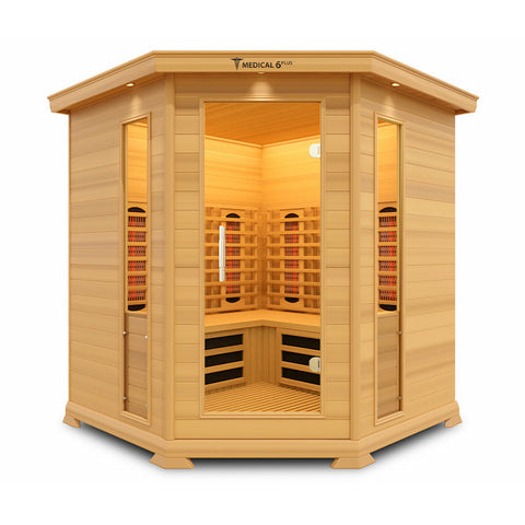 Medical Saunas Luxury Medical 6 Plus Version 2.0 - Full Spectrum Sauna