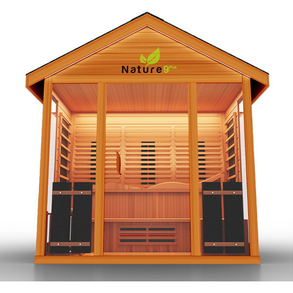 Medical Saunas Nature 9 Plus Outdoor Sauna