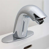 Fontana Showers Fontana Commercial Chrome Automatic Dual Motion Sensor Faucet and Soap Dispenser FB507CD-SD