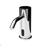 Fontana Showers BathSelect Commercial Automatic Touchless Sensor Faucet with Matching Soap Dispenser in Chrome FS-509MD