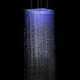 Fontana Showers Fontana Dark Oil Rubbed Bronze Square Color Changing LED Rain Shower System FS-546-2orb