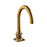 Fontana Showers Built to Last Commercial Fontana Smart Infrared Automatic Sensor Faucet in Brushed Gold FS-548RR