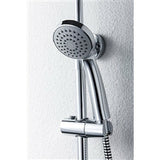 Fontana Showers Bravat Bath Shower Set Three Spout Function Wall Mounted Shower Bar FS-5886