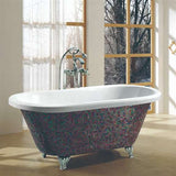 Fontana Showers Fontana Denver Fashion Design Mosaic Modern Indoor Bathtub FS10022