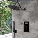 Fontana Showers Digital Dark Oil Rubbed Bronze Round Thermostatic Shower FS1085