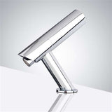 Fontana Showers Fontana Contemporary Automatic Commercial Chrome Sensor Faucet with Matching Soap Dispenser FS10909C