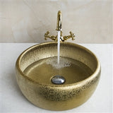 Fontana Showers Belo Gold Finish Kitchen Faucet & Sink FS111HTM
