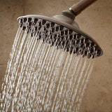 Fontana Showers Fontana Avila Dual Round Shower Head Jet Spray and Hand Shower in Oil Rubbed Bronze FS1317