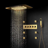 Fontana Showers Dijon Rainfall LED Musical Bathroom Shower Head FS1450