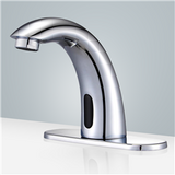 Fontana Showers Fontana Dijon High Quality Chrome Motion Sensor Faucet & Automatic Liquid Soap Dispenser for Restrooms FS18114