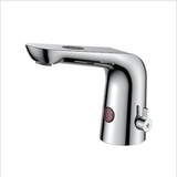 Fontana Showers Fontana Creteil Chrome Touchless Motion Sensor Faucet & Automatic Liquid Soap Dispenser for Restrooms FS18161