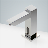 Fontana Showers Fontana Deauville Chrome Deck Mount Motion Sensor Faucet & Automatic Liquid Soap Dispenser for Restrooms FS18194