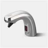 Fontana Showers Fontana Cholet Chrome Hands-Free Digital Display Touchless Motion Sensor Faucet & Automatic Soap Dispenser for Restrooms FS18221
