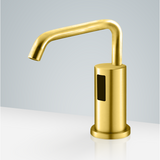 Fontana Showers Fontana Dax Shiny Gold Motion Sensor Faucet & Automatic Soap Dispenser for Restrooms FS18262