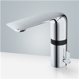 Fontana Showers Fontana Deauville Hands-Free Chrome Motion Sensor Faucet & Automatic Liquid Soap Dispenser for Restrooms FS1850