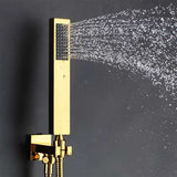 Fontana Showers Fontana Balsamo Gold In-Wall Mixer Bathroom Shower Set FS2198