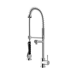 Fontana Showers Barletta Swivel Single Handle Chrome Kitchen Faucet FS2839