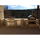 Clementi Small Stainless Steel Family Single Chamber Wood-Fired Pizza Oven FAMILYTINOX60