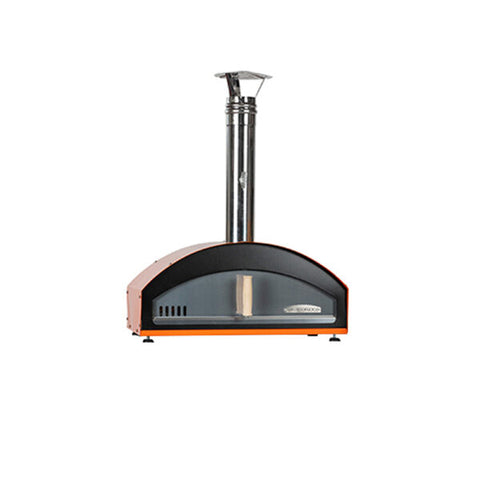 Rossofuoco Portable Mino Single Chamber Wood-Fired Pizza Oven MINO-BLACK