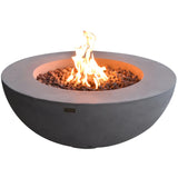 Elementi Modern Lunar Bowl Fire Table OFG101