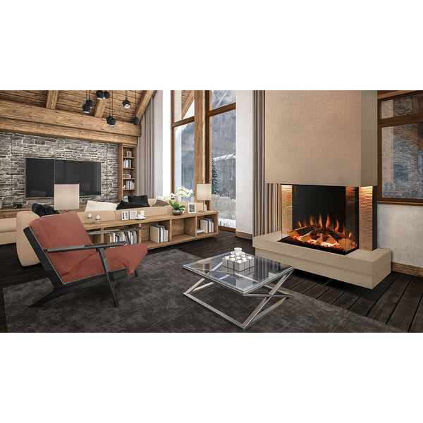 European Home Evonicfires Tyrell 3 Sided Electric Fireplace EV-FP-Halo-TYRELL