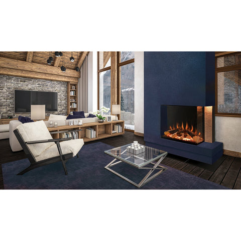 European Home Evonicfires Tyrell Corner Style Electric Fireplace EV-FP-Halo-TYRELL
