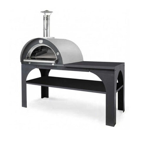 Clementi Medium Stainless Steel Pizza Party Single Chamber Wood-Fired Pizza Oven PPINOX
