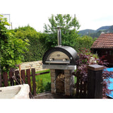 Clementi Medium Family Single Chamber Wood-Fired Pizza Oven FAMC80-RED