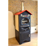 Clementi Smile Anthracite Roof Indirect Wood-Fired Pizza Oven FSMILE
