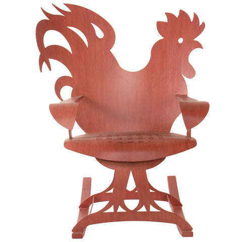 Cricket Forge Hen & Rooster Rocking Chair