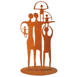 Cricket Forge Family Group Sculpture