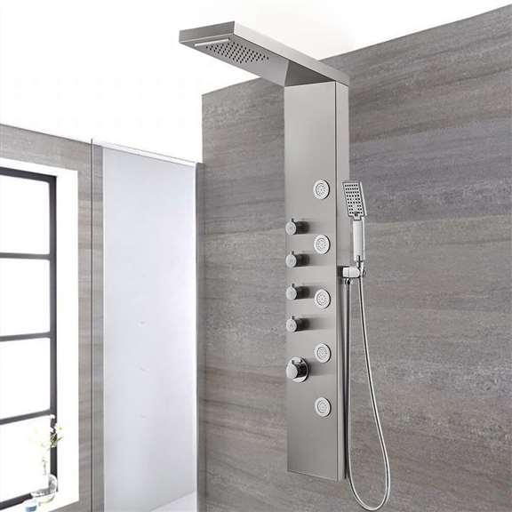 Fontana Showers Shower Panel Tower shower-massage-panel-0809