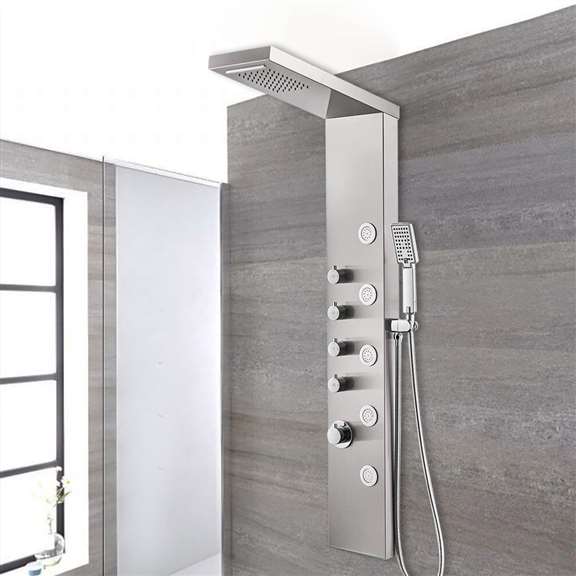 Fontana Showers Shower Panel Tower shower-massage-panel-0841